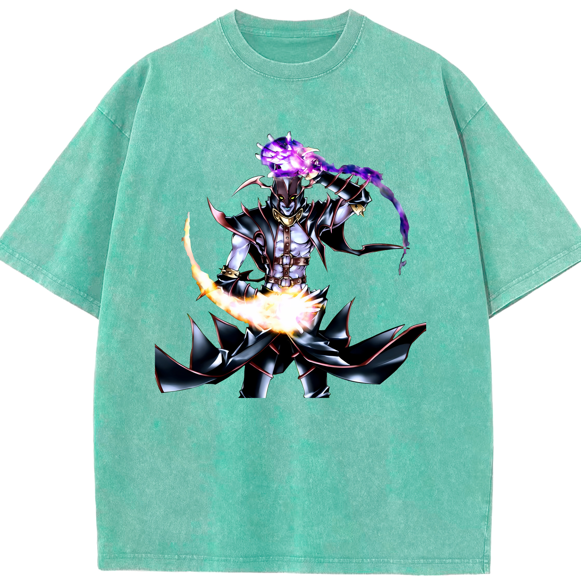 （画像用） 遊☆戯☆王 Yu-Gi-Oh! 綿100% ヴィンテージ風 半袖Tシャツ（フロントプリント）
